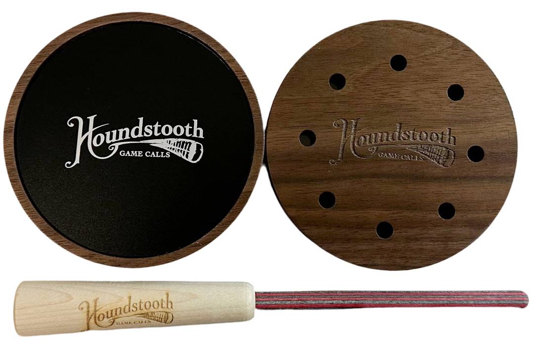 Houndstooth Walnut Aluminum Turkey Call - 0