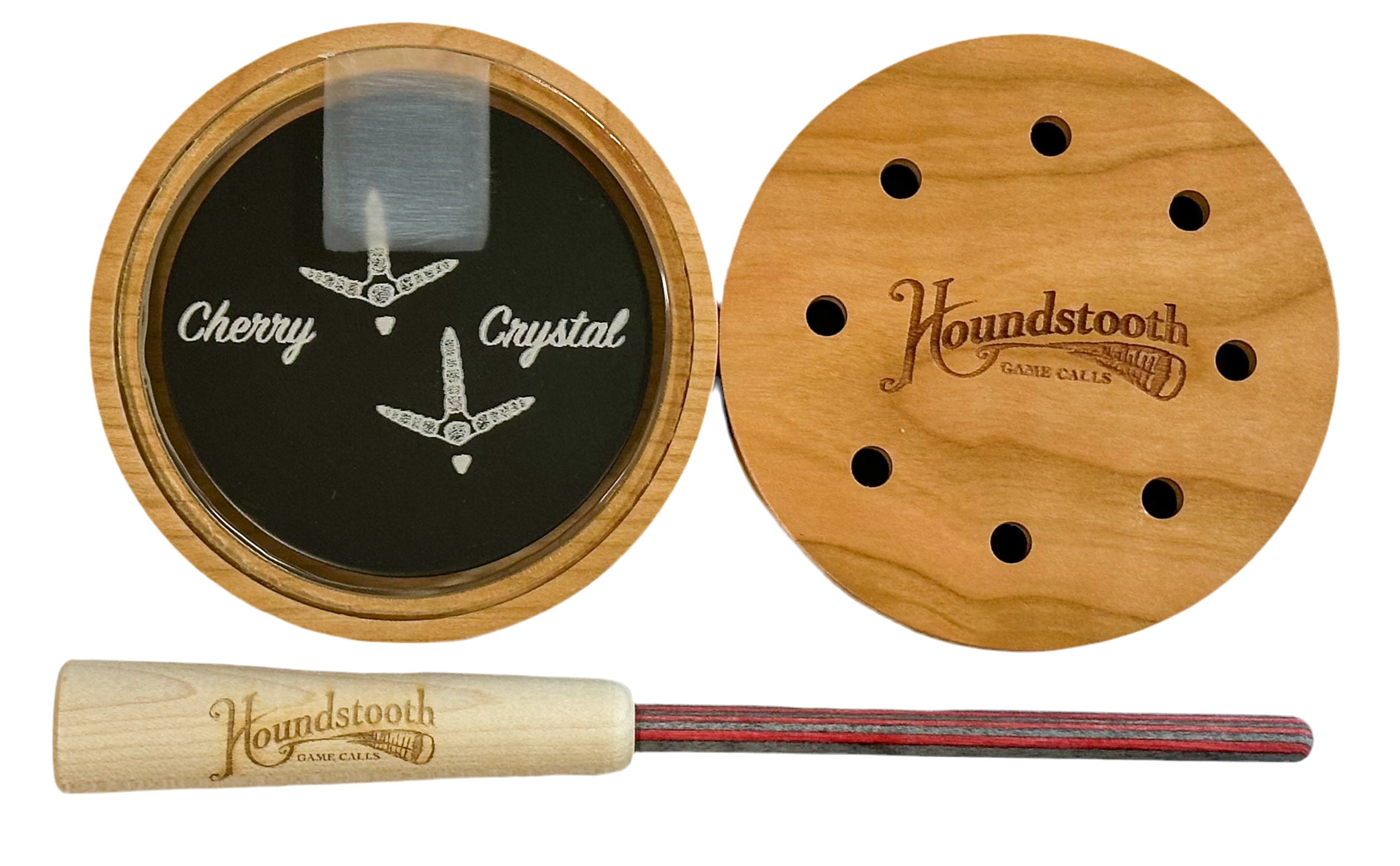 Cherry Crystal Over Aluminum - 0